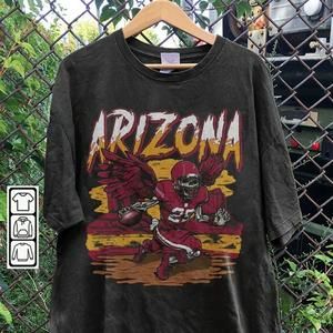 Arizona Football Shirt, Retro Retro Skeleton Football Spread Wings Unisex